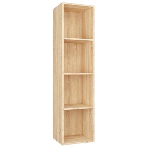 Estantería Libros/mueble Tv Contrachapada Roble 36x30x143 Cm Vidaxl con  Ofertas en Carrefour