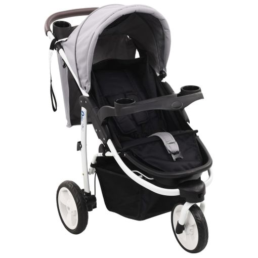 Cochecito/silla Paseo De 3 Gris Y Vidaxl con Ofertas en Carrefour | Ofertas Carrefour Online