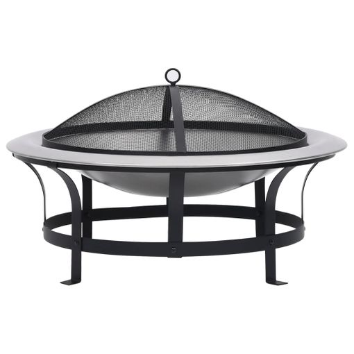 Brasero exterieur, Ø 76 cm brasero Jardin, brasero con 600D Cubierta  Impermeable, brasero Barbacoa, Parrilla brasero Estable y Funcional, Negro,  Grande: : Jardín