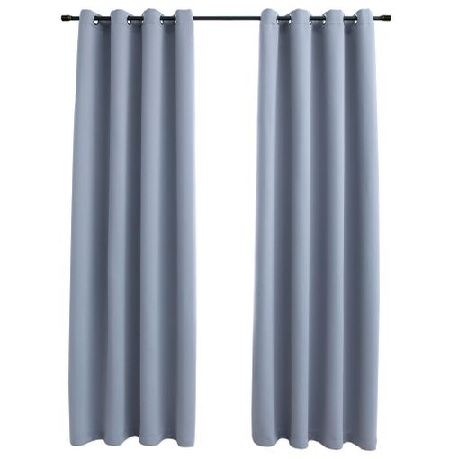 Cortinas Opacas, Blackout, Térmicas Aislantes Del Frio Y Del Calor (azul) -  Home Mercury con Ofertas en Carrefour