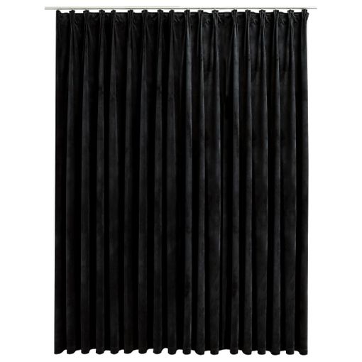 Cortinas De Salón Translúcidas, Modernas Y Elegantes 140x260cm De Efecto  Lino (negro) - Home Mercury con Ofertas en Carrefour