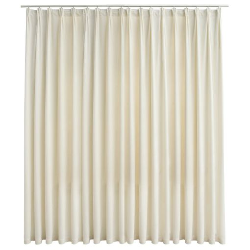 Cortinas Opacas Con Ganchos 2 Piezas Gris 140x175 Cm Vidaxl con Ofertas en  Carrefour