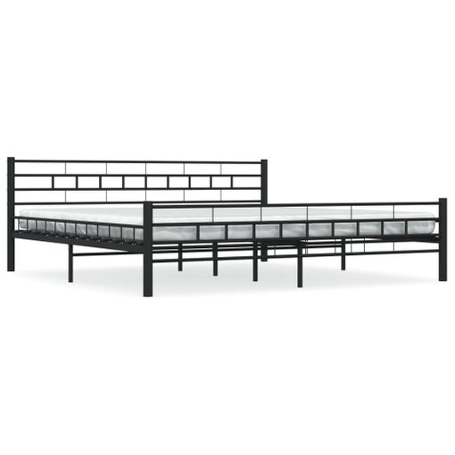 Estructura De Cama De Metal 180x200 Cm Vidaxl con Ofertas en Carrefour