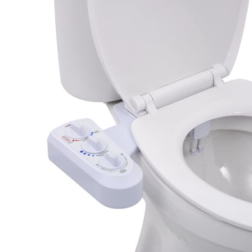 WC con ducha, accesorio de bidé con agua caliente - Gadingo Bidet FF-02 para  la limpieza íntima - WC con ducha retroadaptable : : Bricolaje y  herramientas