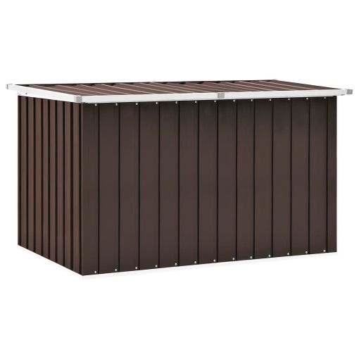Caja De Almacenamiento De Jardín Marrón 149x99x93 Cm Vidaxl