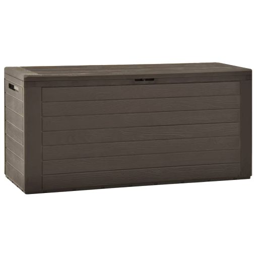 Vidaxl - Caja de almacenamiento de jardín Gris 117x45x56 cm