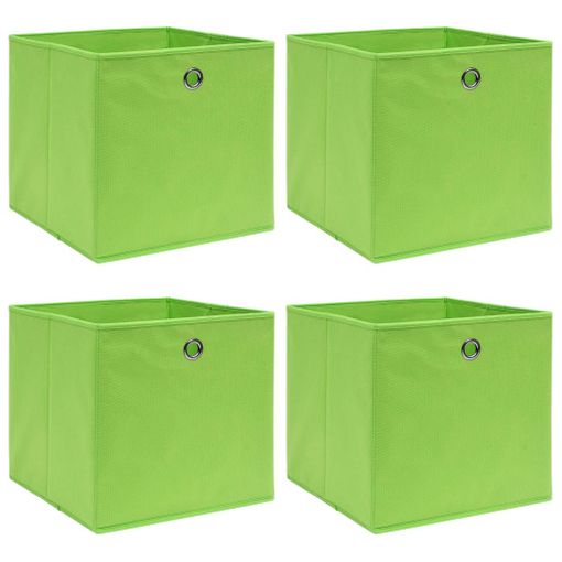 Caja De Almacenamiento De Tela Plegable 72l Verde Joybos con Ofertas en  Carrefour