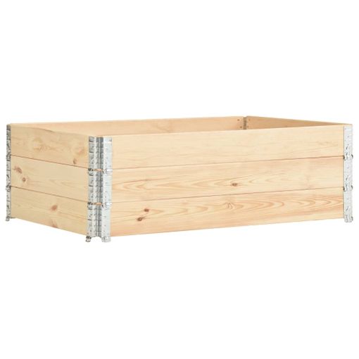 Cajas De Almacenaje Con Tapa 3 Pzas Madera Maciza Pino Miel Vidaxl con  Ofertas en Carrefour