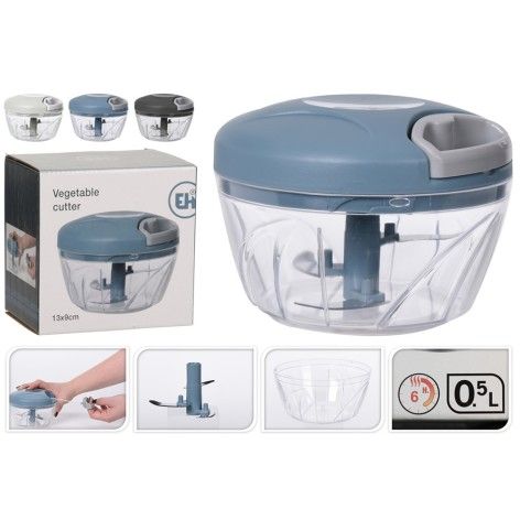 Batidora Picadora Manual Con Cuerda De 1l Ø13,5 X 14 Cm con Ofertas en  Carrefour