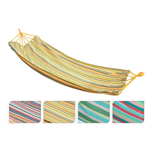 Hamaca De Algodón Y Poliéster 100x200cm Modelos Surtidos