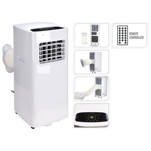 Haverland Iglu-7, Aire Acondicionado Portátil 3 En 1, 7000btu, Bajo  Consumo, 2050w, Refrigeración Ventilación Deshumidificación, Silencioso, Mando A Distancia, Timer, Kit Ventana, Blanco con Ofertas en Carrefour