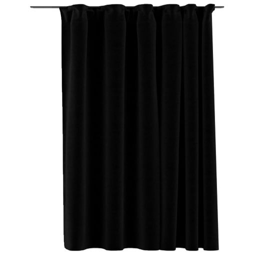 Cortinas Opacas, Blackout, Térmicas Aislantes Del Frio Y Del Calor (negro)  - Home Mercury con Ofertas en Carrefour