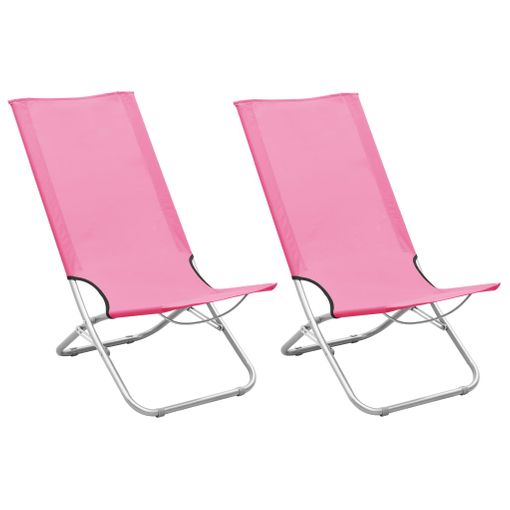 Silla Plegable Rosa