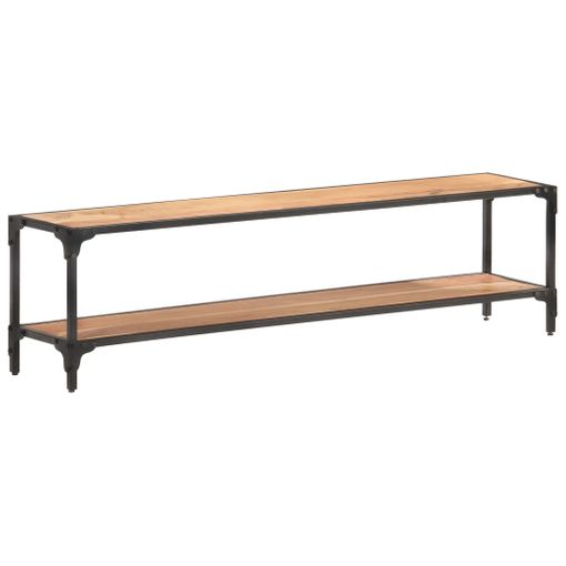 Mueble De Tv 150x30x40 Cm Madera Maciza De Acacia Vidaxl