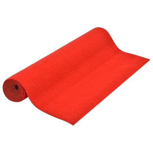 Césped Artificial Con Tacos Rojo 2x1,33 M Vidaxl