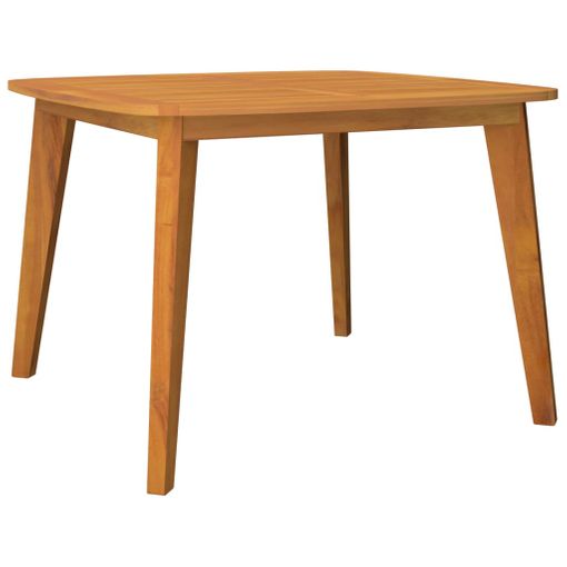 Mesa plegable de jardín de madera maciza de acacia 70x70x75 cm