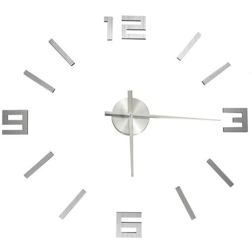 Reloj De Pared Adhesivo Moderno Blanco De Polipropileno De 60 Cm con  Ofertas en Carrefour