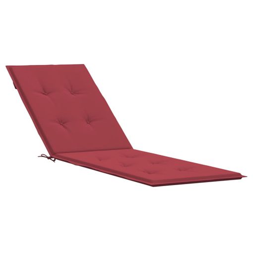 Cojín Para Tumbona Rojo Tinto (75+105)x50x3 Cm Vidaxl con Ofertas en  Carrefour