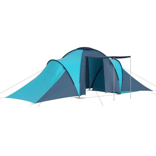 Tienda De Campaña Para 4 Personas Impermeable Acampar Camping Carpa Tipo  Iglu Azul-verde con Ofertas en Carrefour