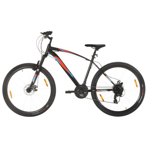 Bicicleta Montaña 21 Velocidades 29 Pulgadas Rueda 48 Cm Negro Vidaxl con  Ofertas en Carrefour