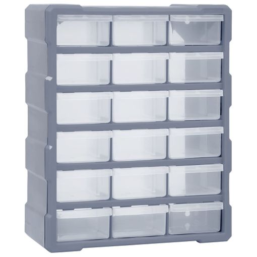 Caja de almacenamiento de componentes de polipropileno, organizador de  tornillos, rectangular, resistente, organizador de tornillos, herramientas  de