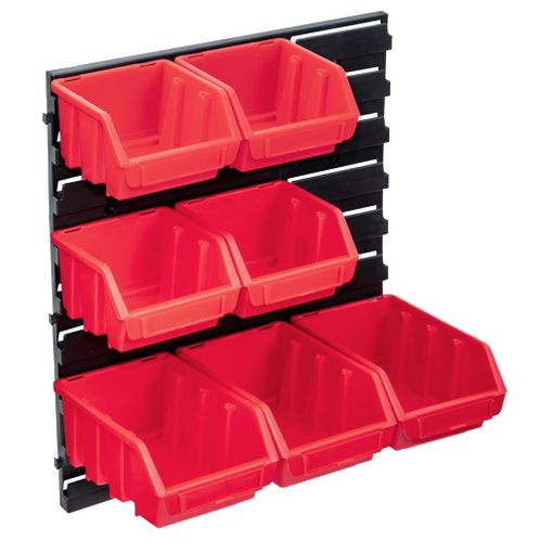 Cajas De Almacenaje 10 Uds Tela No Tejida Rojo 28x28x28 Cm Vidaxl con  Ofertas en Carrefour