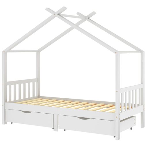 Cama Infantil Tipo Montessori, Casita Madera Natural Para Niño Y Niña, 90 X  190 Cm con Ofertas en Carrefour