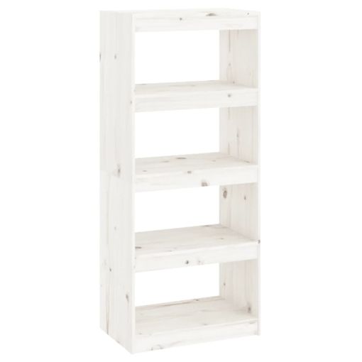 Estantería De 4 Niveles Madera Contrachapada Blanca 60x24x142cm Vidaxl con  Ofertas en Carrefour