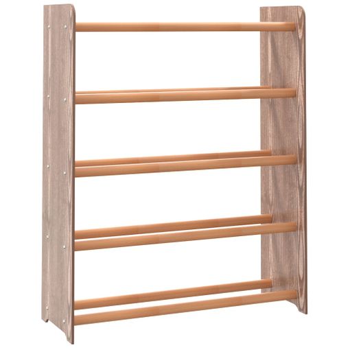 Mueble Zapatero Madera Contrachapada Roble Marrón 60x35x70 Cm Vidaxl con  Ofertas en Carrefour