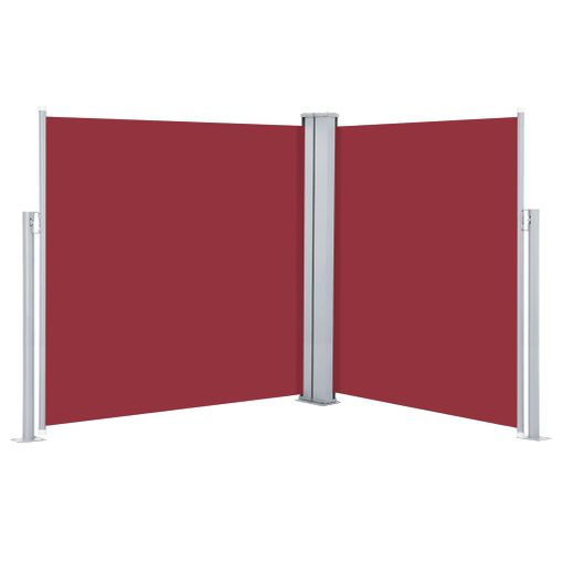 Toldo Lateral Retráctil De Jardín Rojo 140x300 Cm con Ofertas en Carrefour