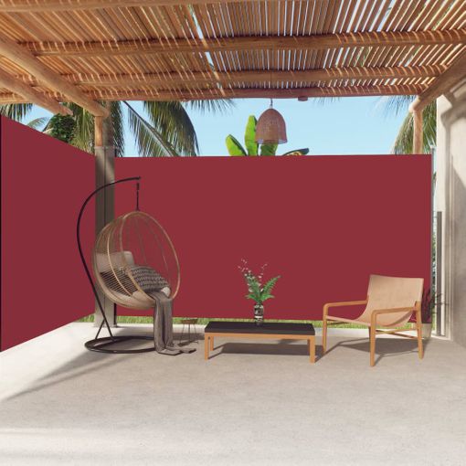 Toldo Lateral Retráctil Rojo 200x600 Cm con Ofertas en Carrefour