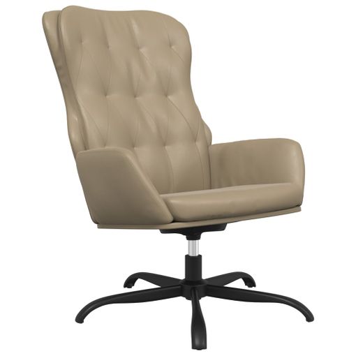 Sillón Reclinable De Cuero Sintético Color Capuchino Vidaxl con Ofertas en  Carrefour