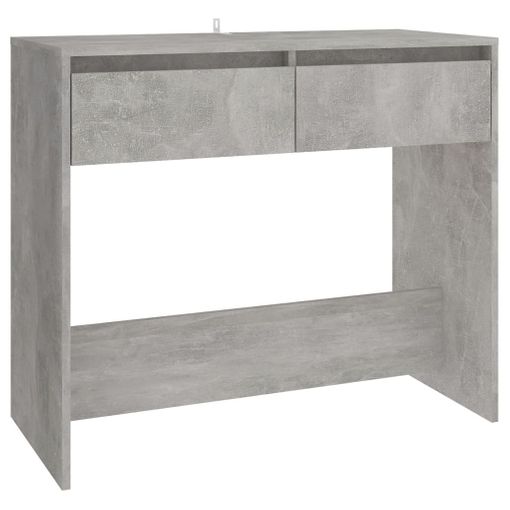 vidaXL Mesa consola de madera blanco 110x35x80 cm