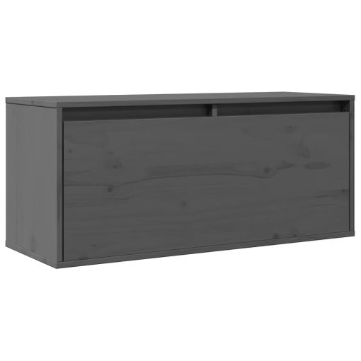 Armario De Pared Madera Maciza De Pino 80x30x35 Cm Vidaxl con Ofertas en  Carrefour