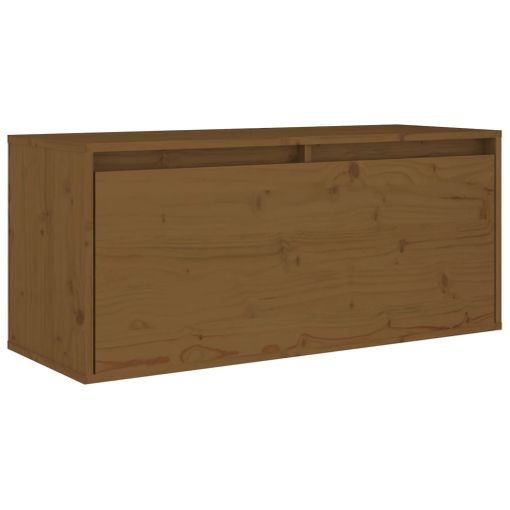 Armario De Pared Madera Maciza De Pino 80x30x35 Cm Vidaxl con Ofertas en  Carrefour