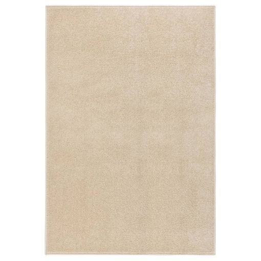 Alfombra De Pelo Corto Beige 160x230 Cm Vidaxl con Ofertas en Carrefour