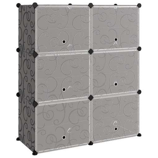 Armario Modular De Plástico Homcom 25x35x19 Cm-transparente con Ofertas en  Carrefour