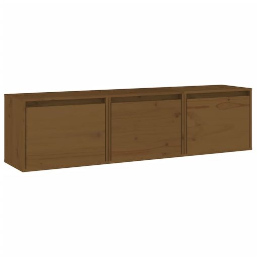 Muebles Para Tv 3 Piezas Madera Maciza De Pino Vidaxl con Ofertas en  Carrefour