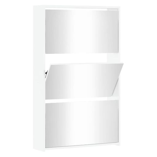 Mueble Zapatero Madera Contrachapada Blanco 70x36x60 Cm Vidaxl con Ofertas  en Carrefour