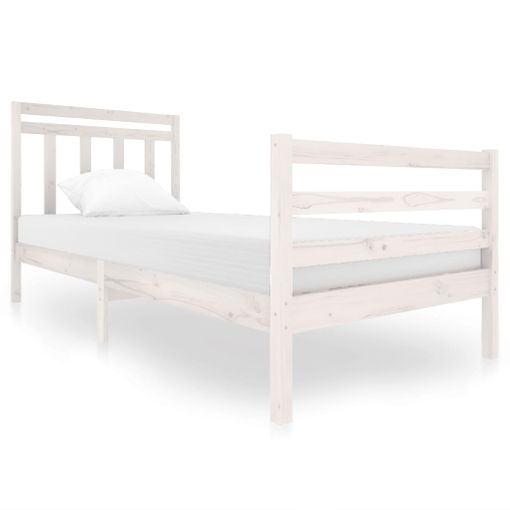 Estructura De Cama Infantil Con Cajones Madera Blanco 90x190 Cm Vidaxl con  Ofertas en Carrefour