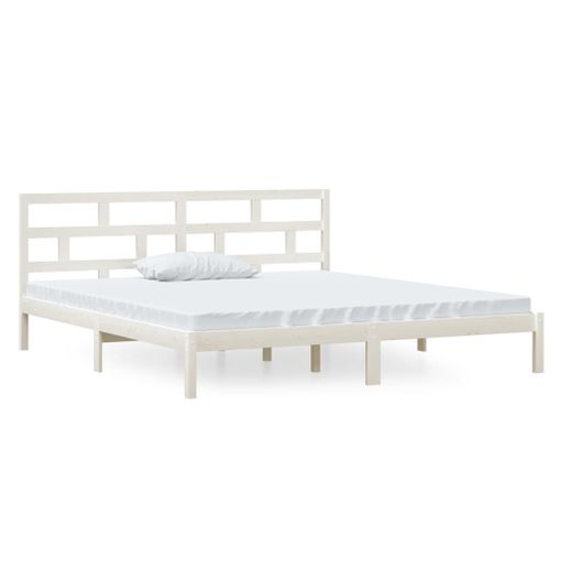 Estructura De Cama Con Cajones Blanco 140x190 Cm Vidaxl con