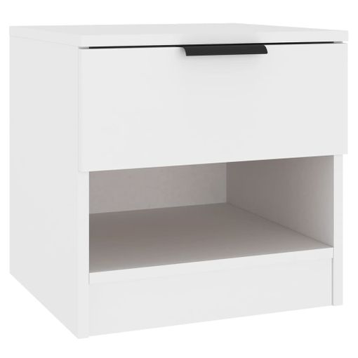 Mesita De Noche Blanca 43x36x60 Cm Vidaxl con Ofertas en Carrefour