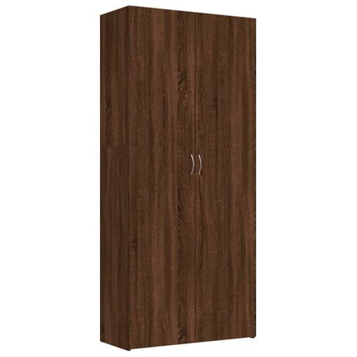 vidaXL Mueble zapatero de madera de Paulownia gris 50x28x98 cm