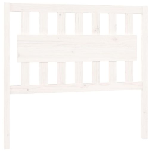 Cabecero de cama madera maciza de pino blanco 105,5x4x100 cm - referencia  Mqm-818906