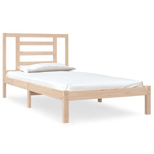 Estructura Cama Infantil Y Cajones Madera Pino Blanco 90x190 Cm Vidaxl con  Ofertas en Carrefour