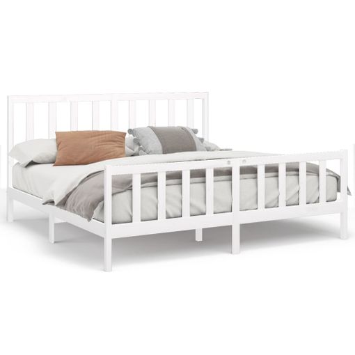 Estructura De Cama Infantil Madera Maciza De Pino 90x190 Cm Vidaxl con  Ofertas en Carrefour