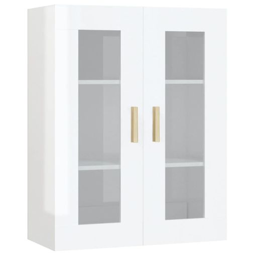 Maison Exclusive Armario colgante de pared blanco 69,5x32,5x90 cm