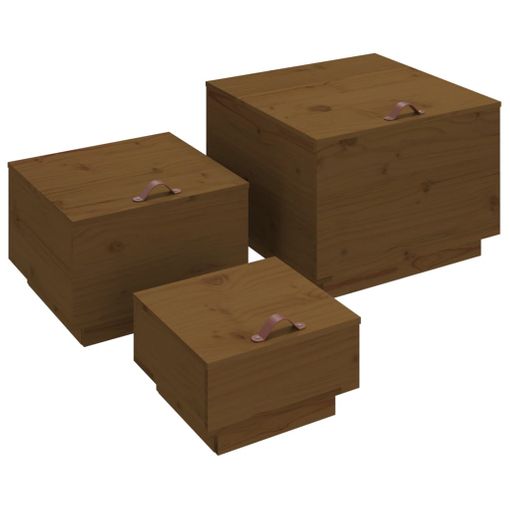 vidaXL Caja de almacenaje madera maciza de pino 91x40,5x42 cm