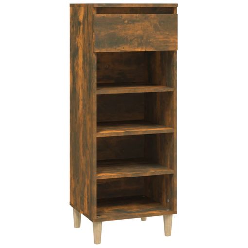 Mueble Zapatero Madera Contrachapada Roble Marrón 60x35x105 Cm Vidaxl con  Ofertas en Carrefour