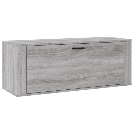 Mueble Zapatero Pared Contrachapada Gris Sonoma 100x35x38 Cm Vidaxl con  Ofertas en Carrefour